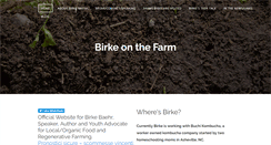 Desktop Screenshot of birkeonthefarm.com
