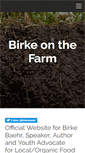 Mobile Screenshot of birkeonthefarm.com